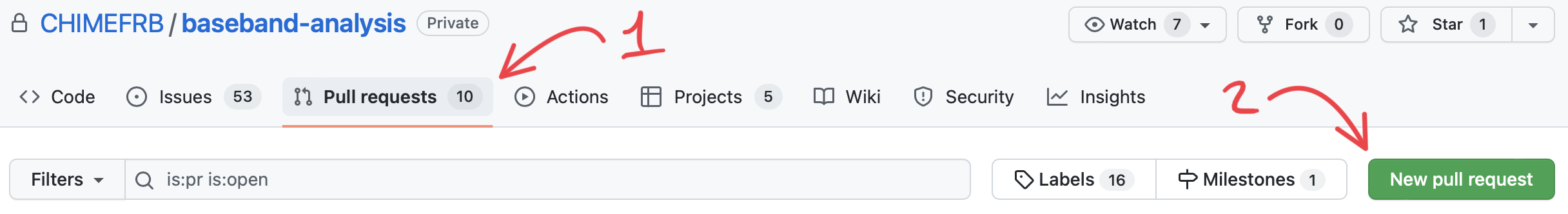 Creating Pull Request