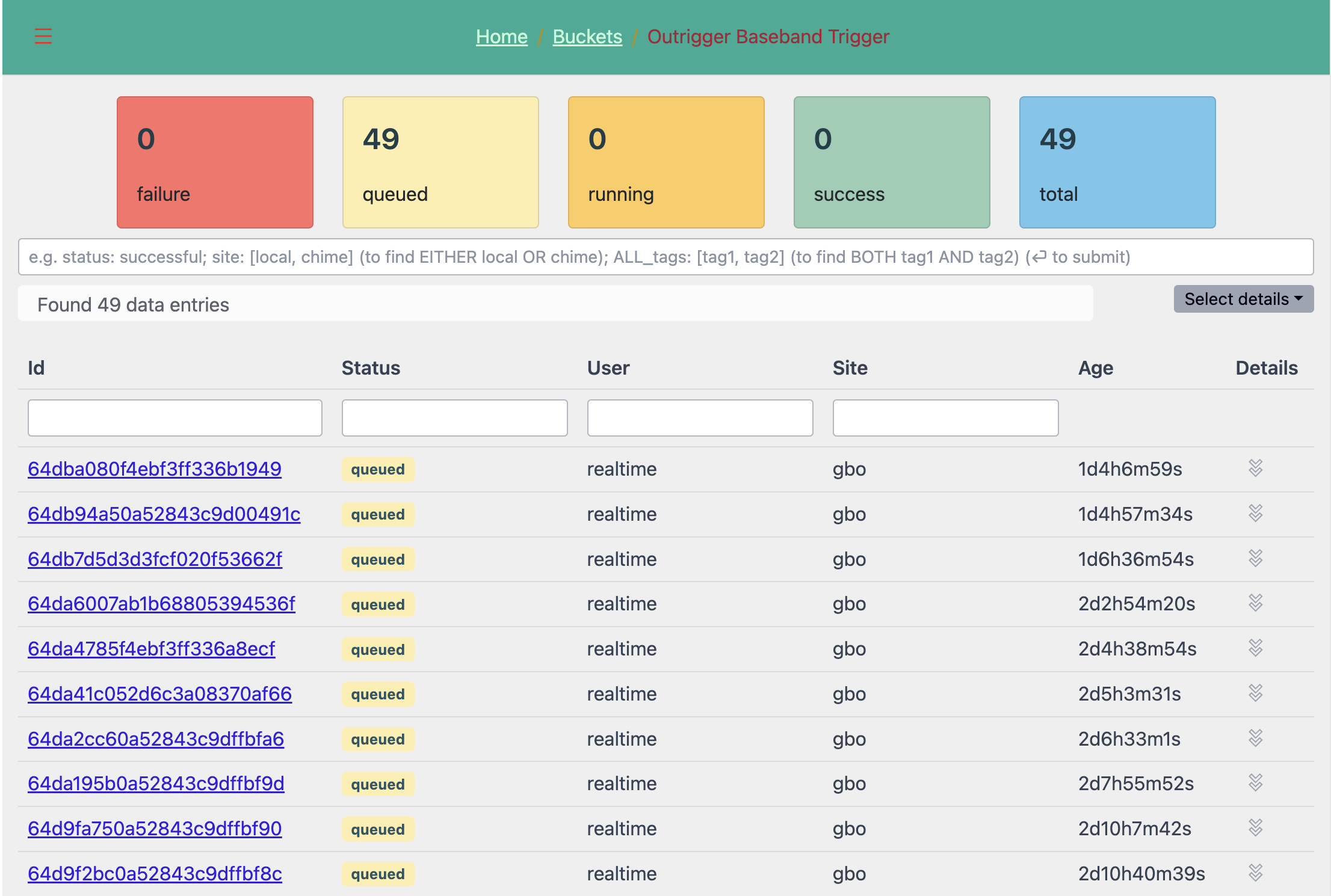 Pipeline Page