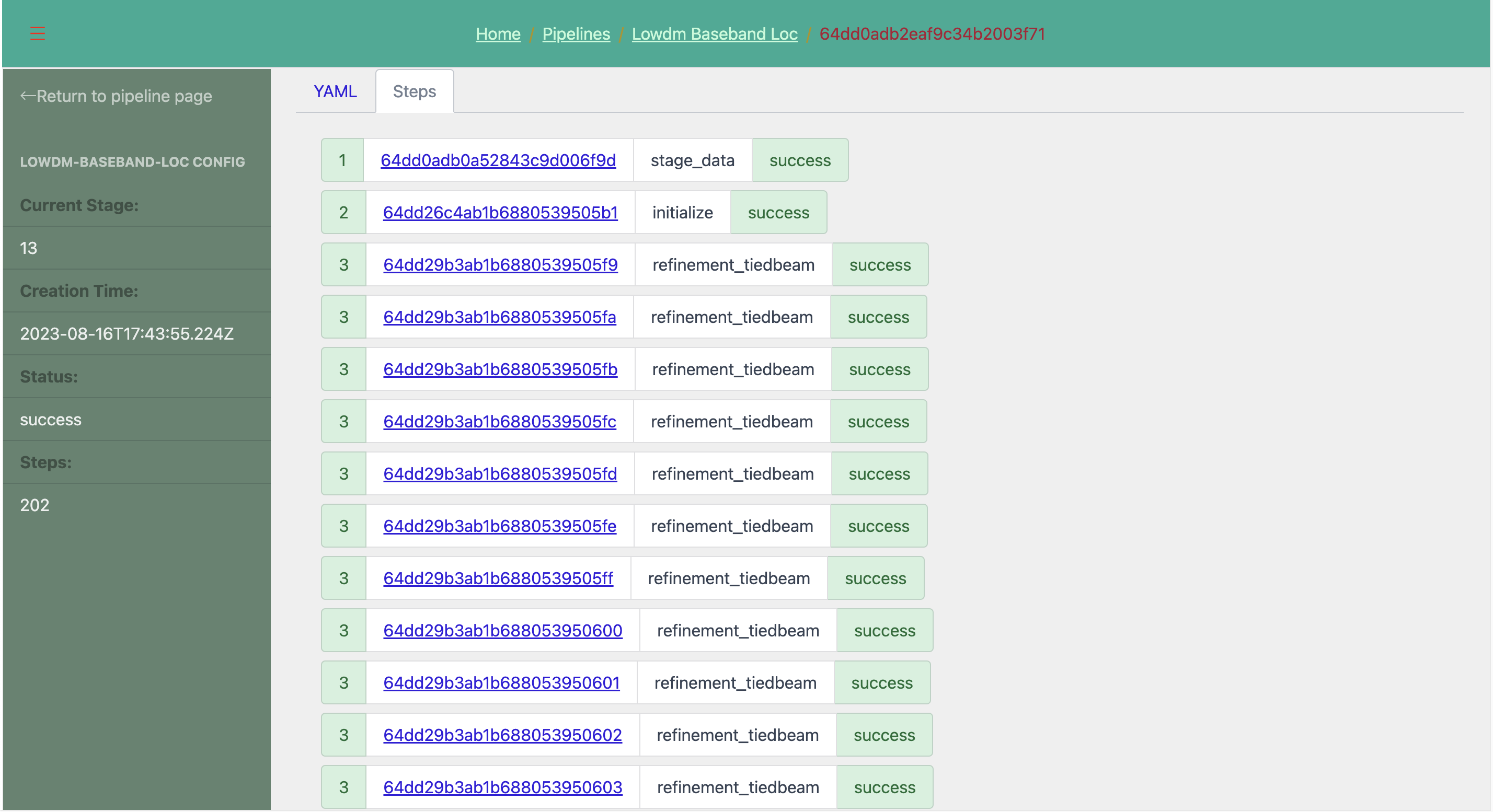 Individual Work Page Steps